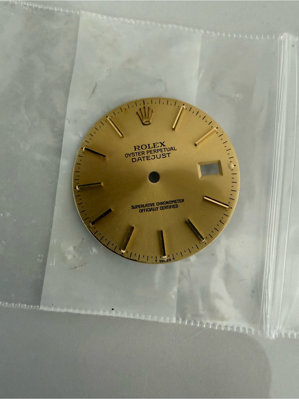 Rolex Gold Sunburst Dial for Oyster Perpetual Datejust